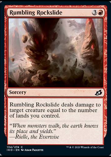 Rumbling Rockslide (Polternder Bergsturz)